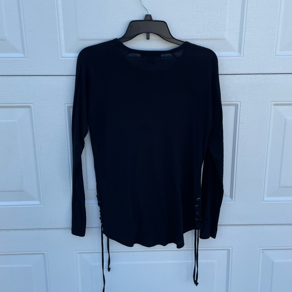 Rock & Roll Cowgirl Bourbon & Blues Top Med - Picture 4 of 4